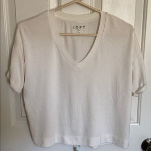 LOFT Shirt with Rolled Sleeves